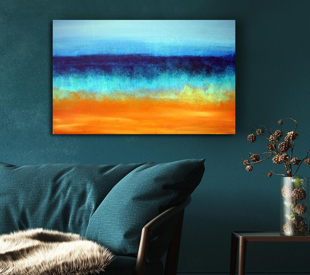  A Canvas Print of Fire Sands Canvas Wall Art