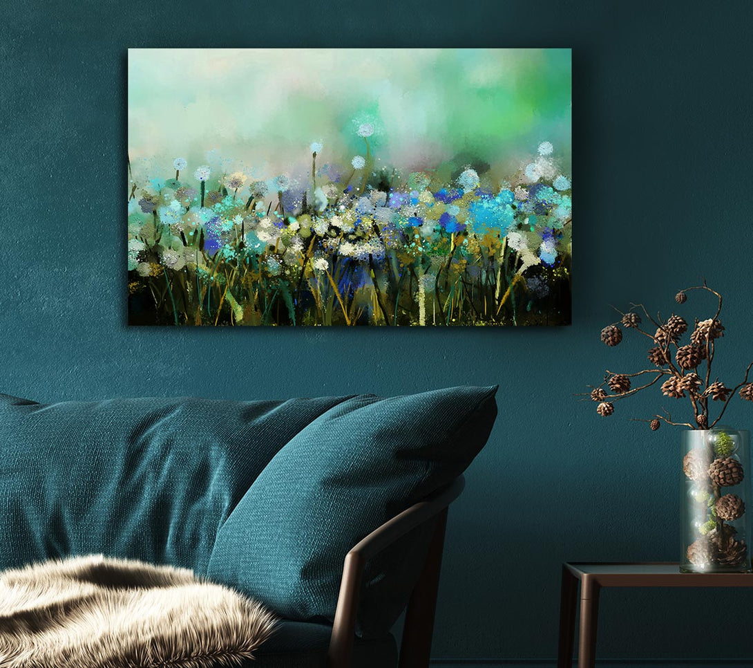  A Canvas Print of Flower Sparkle Canvas Art