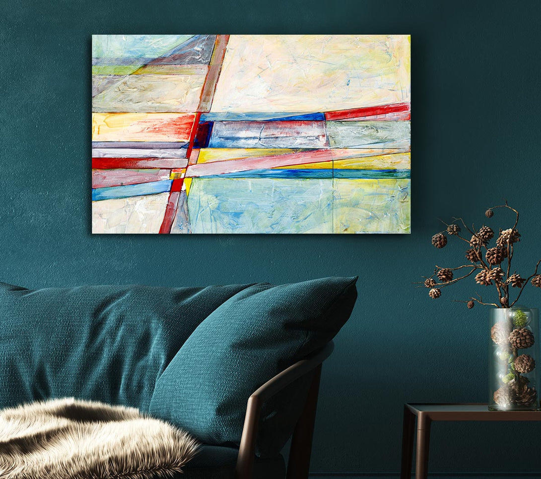  A Canvas Print of Lines Of Time Canvas Print