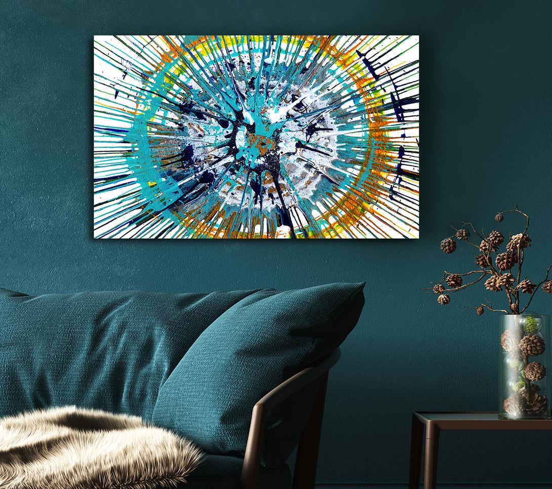  A Canvas Print of Star Explosion 3 Canvas Print