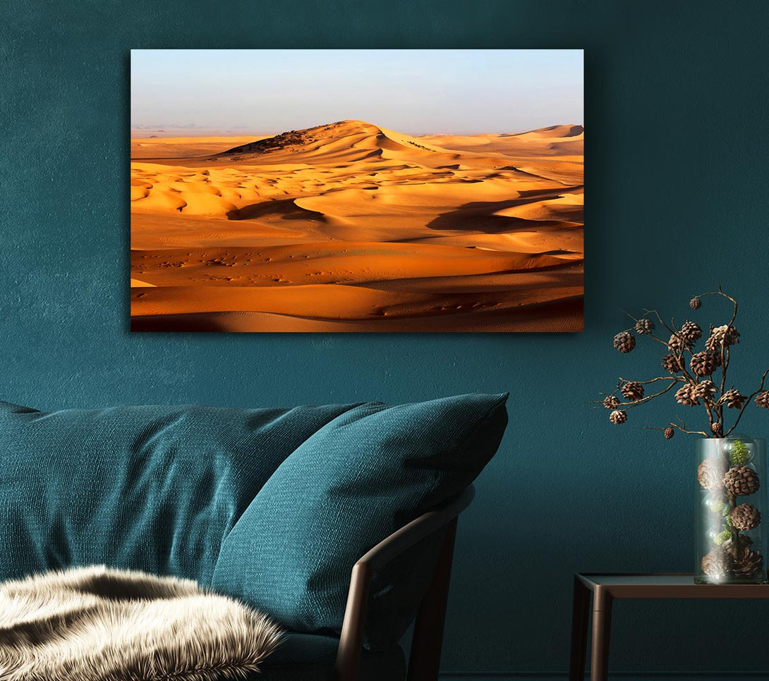  A Canvas Print of Desert Mound Canvas Art