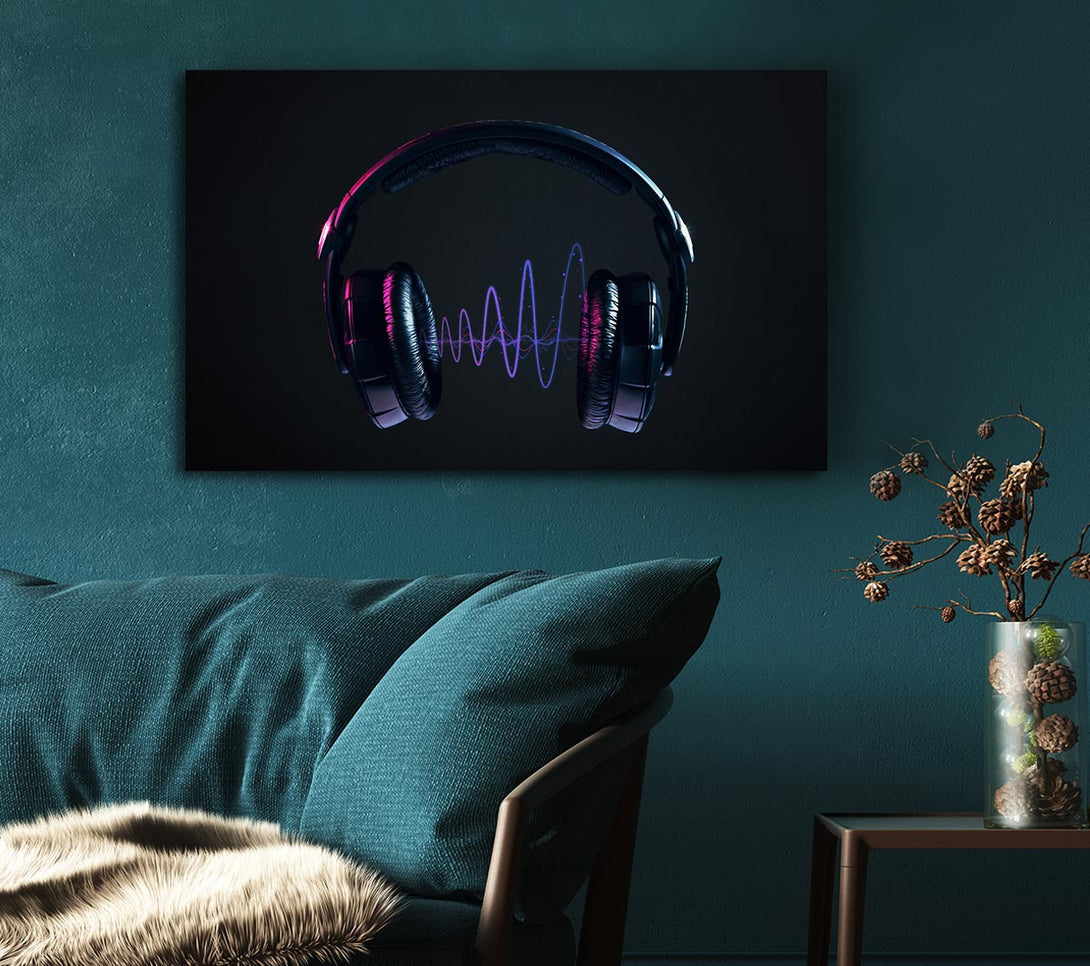  A Canvas Print of Vibration Canvas Wall Art