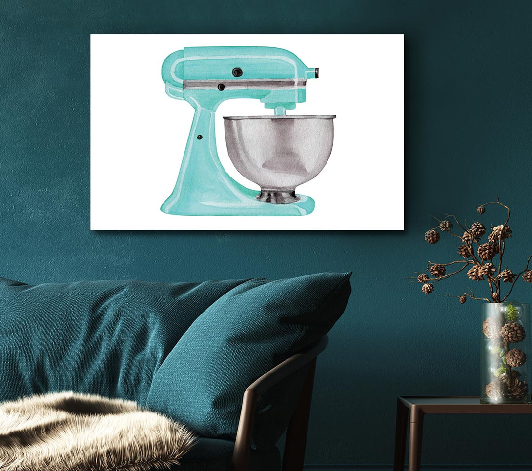  A Canvas Print of Food Mixer Canvas Art