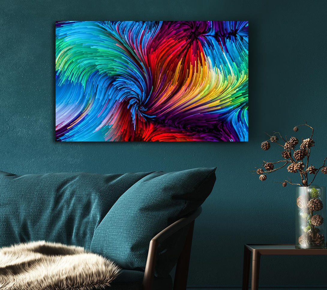  A Canvas Print of Strong Lines Of Circulation Canvas Print