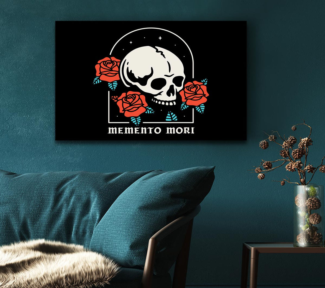  A Canvas Print of Memento Mori Canvas Print