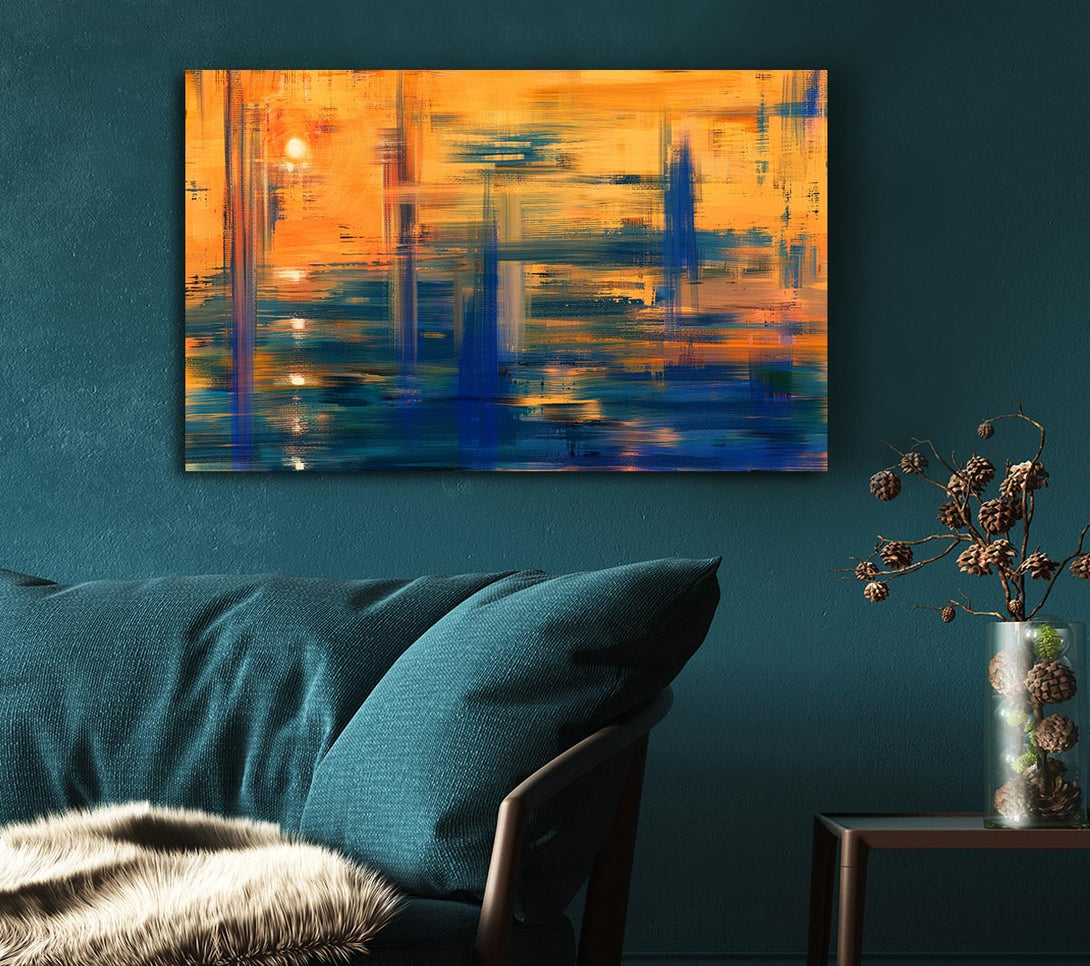  A Canvas Print of The Sunrise Opening Canvas Wall Art