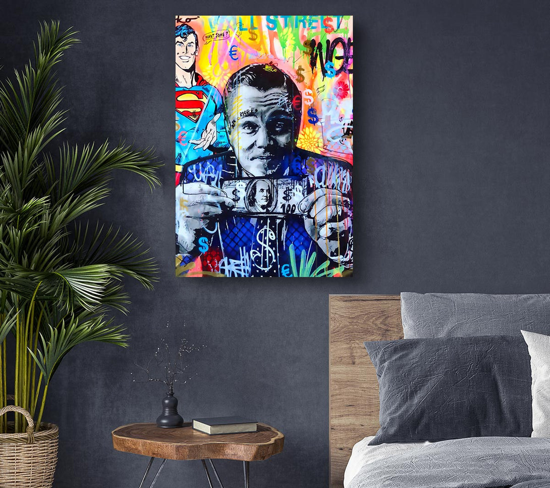  A Canvas Print of Wolf Of Wall Street Canvas Art