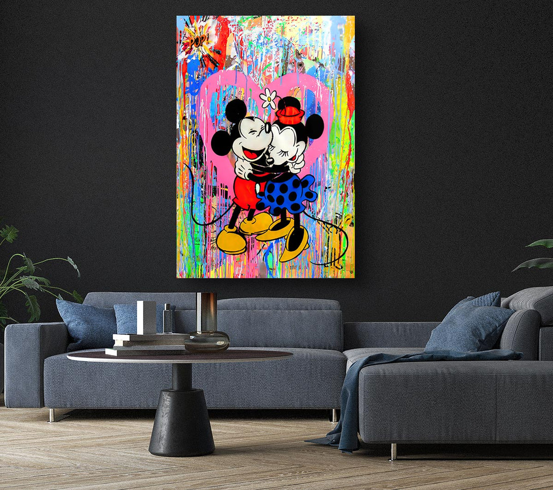  A Canvas Print of Your Favourite Mice Canvas Print