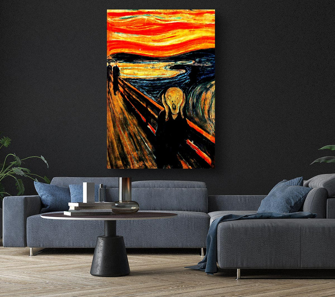  A Canvas Print of Edvard Munch The Scream Canvas Print