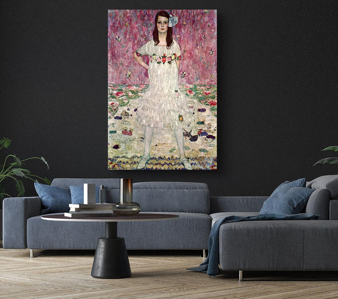  A Canvas Print of Klimt Eugenia Primavesi Canvas Wall Art