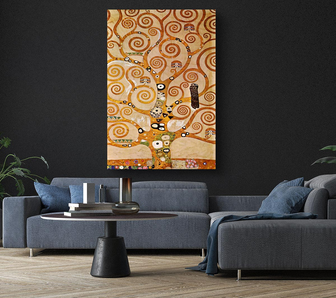  A Canvas Print of Klimt Frieze 2 Canvas Print