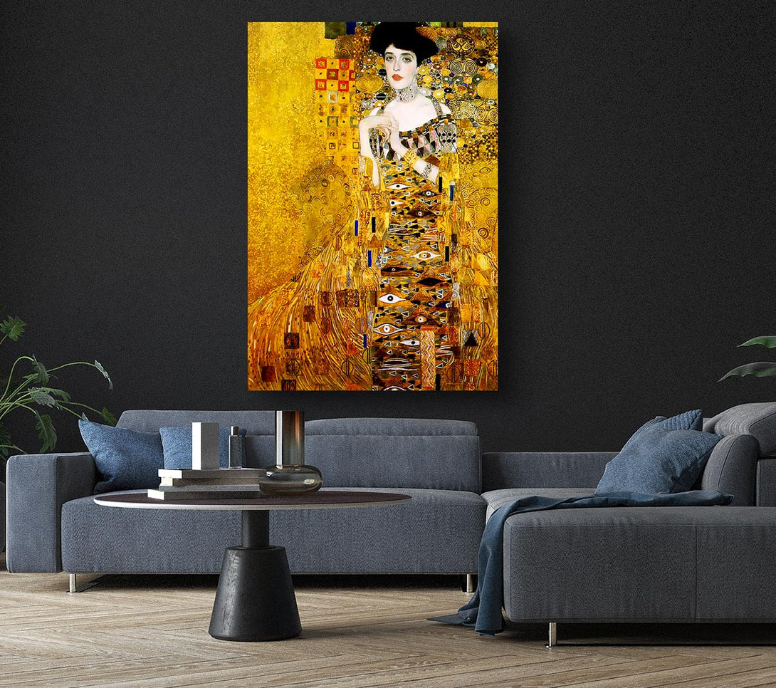  A Canvas Print of Klimt Adele Bloch-Bauer Canvas Print