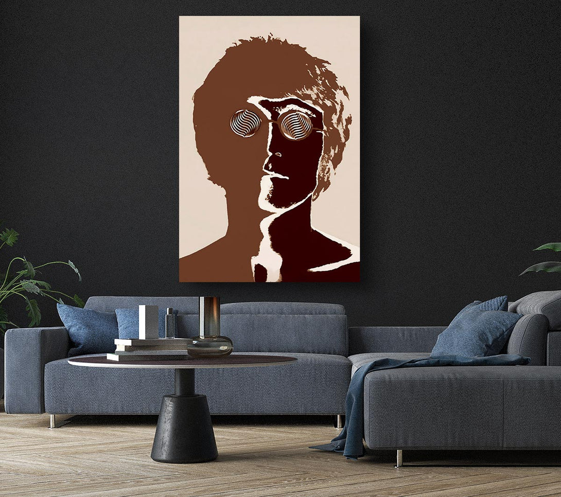  A Canvas Print of John Lennon Canvas Wall Art