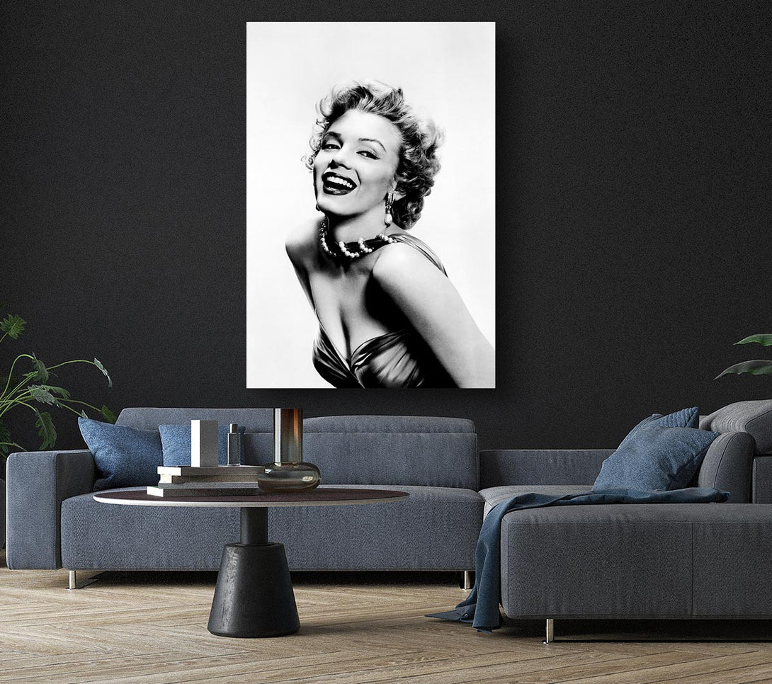  A Canvas Print of Just Marilyn Canvas Art