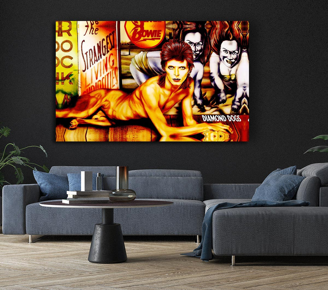  A Canvas Print of David Bowie Diamond Dogs Canvas Print