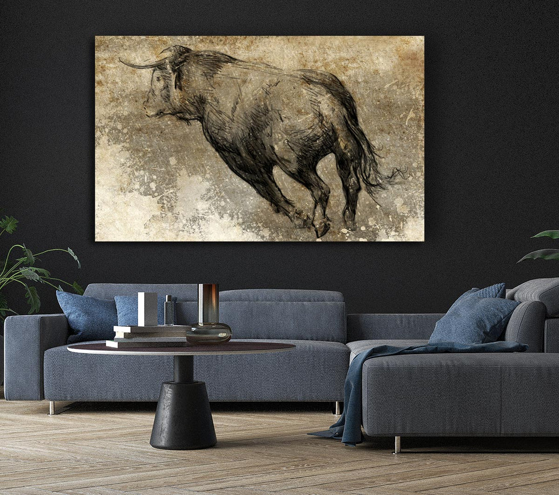  A Canvas Print of Bull Run Canvas Print