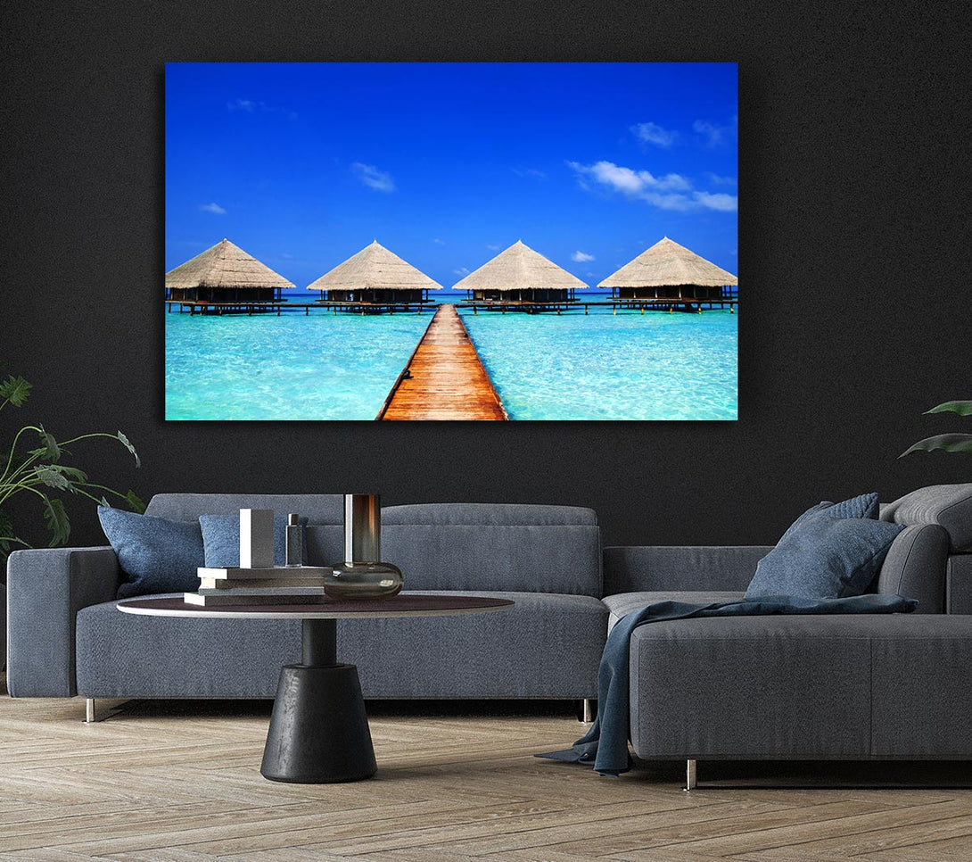  A Canvas Print of Lovers Retreat Canvas Wall Art