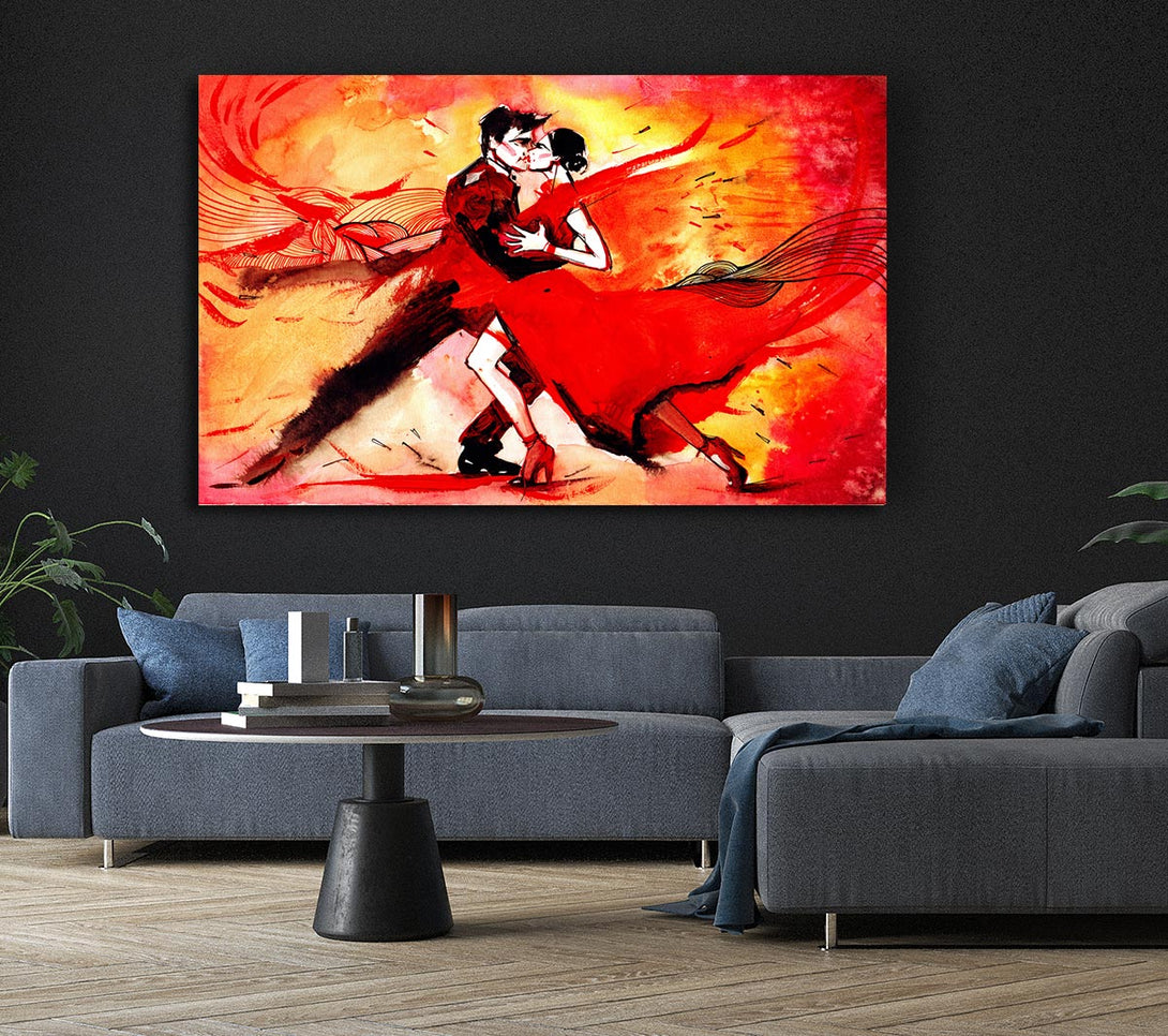  A Canvas Print of Salsa 3 Canvas Print