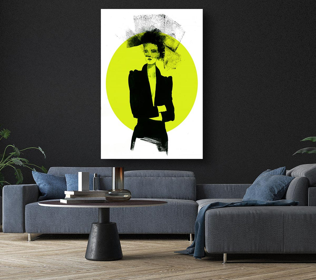  A Canvas Print of Designer Elegance Canvas Print