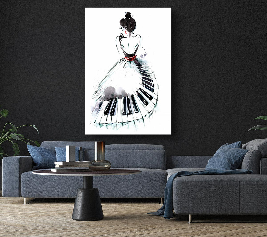  A Canvas Print of Musical Taste Canvas Art