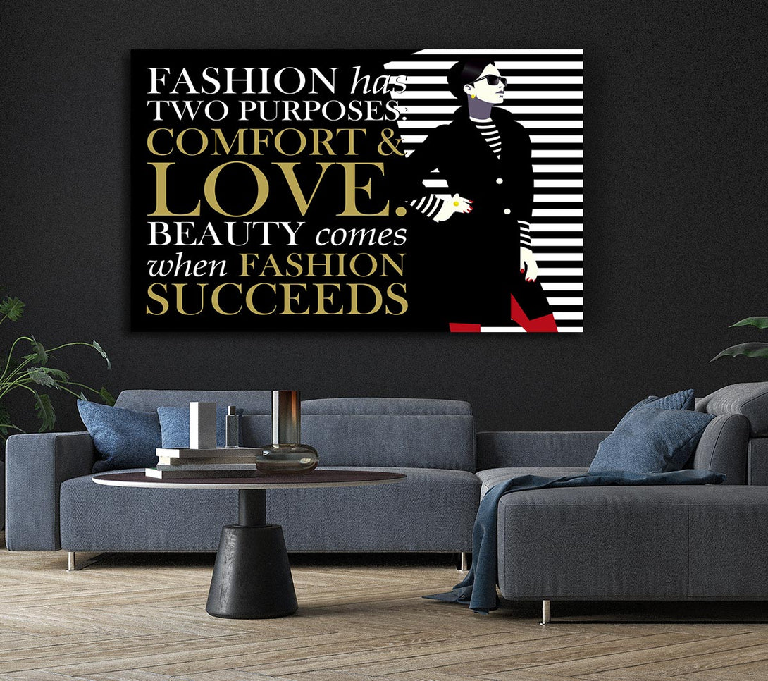  A Canvas Print of Comfort And Love Canvas Art