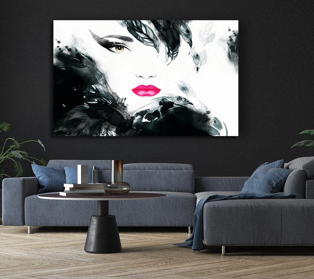  A Canvas Print of Glamour Canvas Wall Art