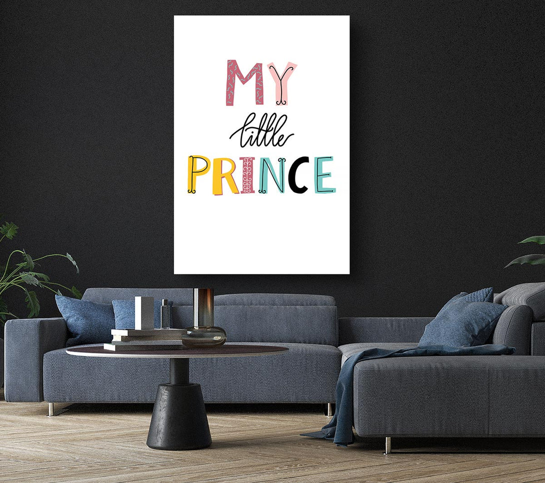  A Canvas Print of My Little Prince Canvas Wall Art
