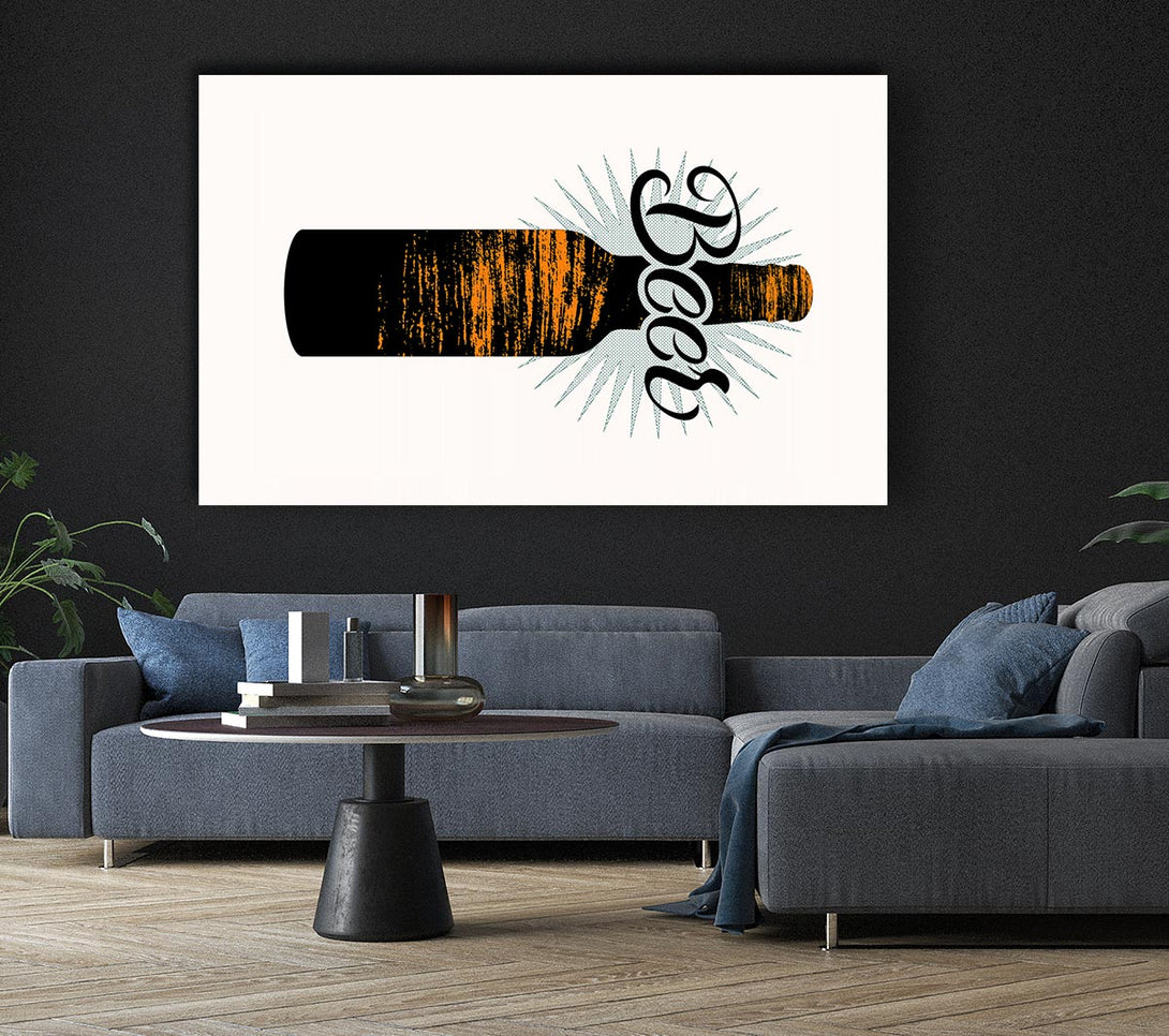  A Canvas Print of Beer Time 1 Canvas Print