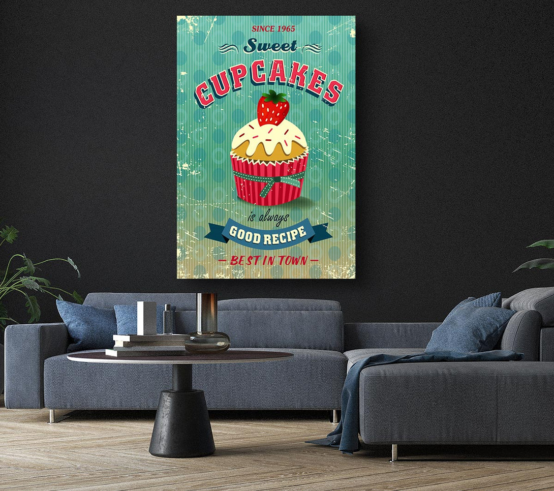  A Canvas Print of Cupcake 7 Canvas Print