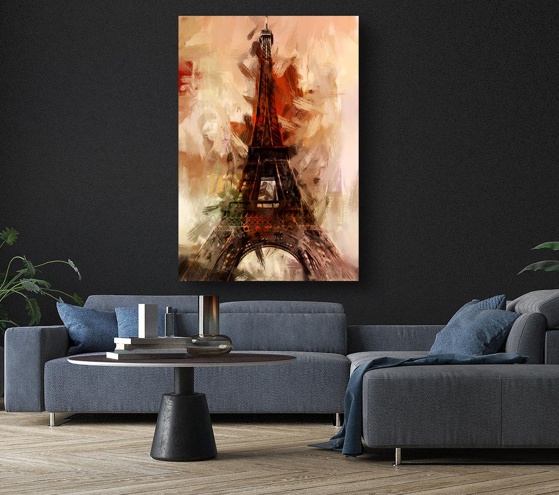  A Canvas Print of Eiffel Tower 1 Canvas Art