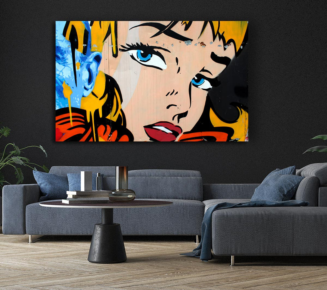  A Canvas Print of Looking Through You Canvas Wall Art