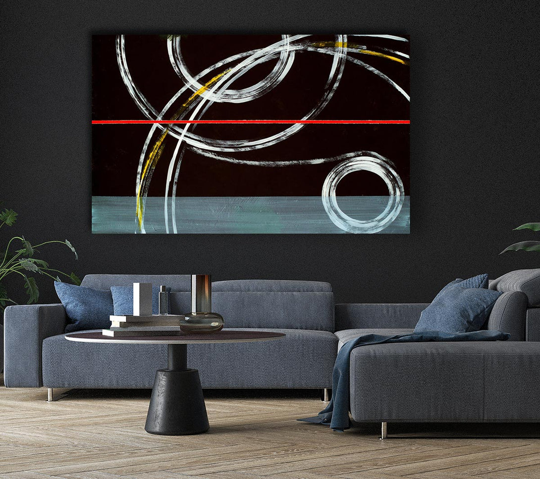  A Canvas Print of Circles Of Time 2 Canvas Art