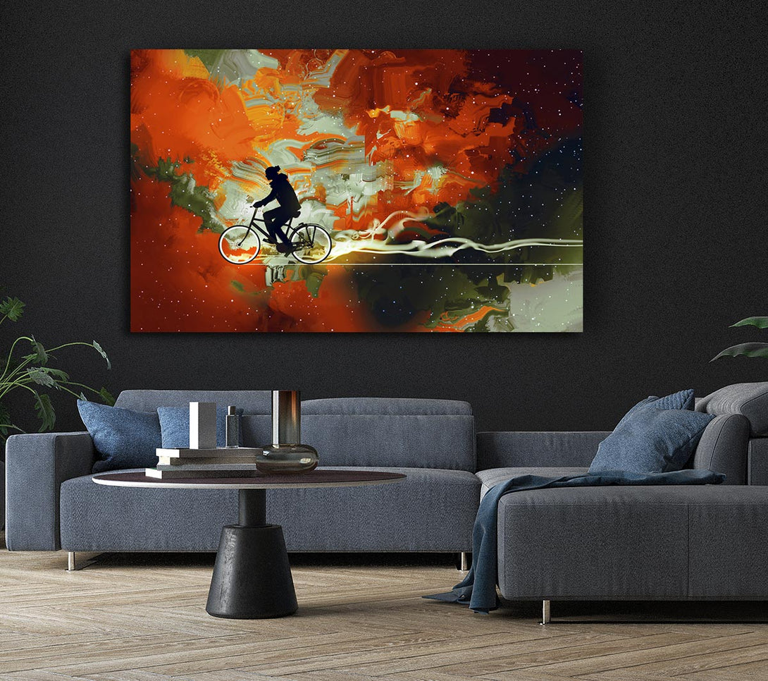  A Canvas Print of Space And Time Canvas Art