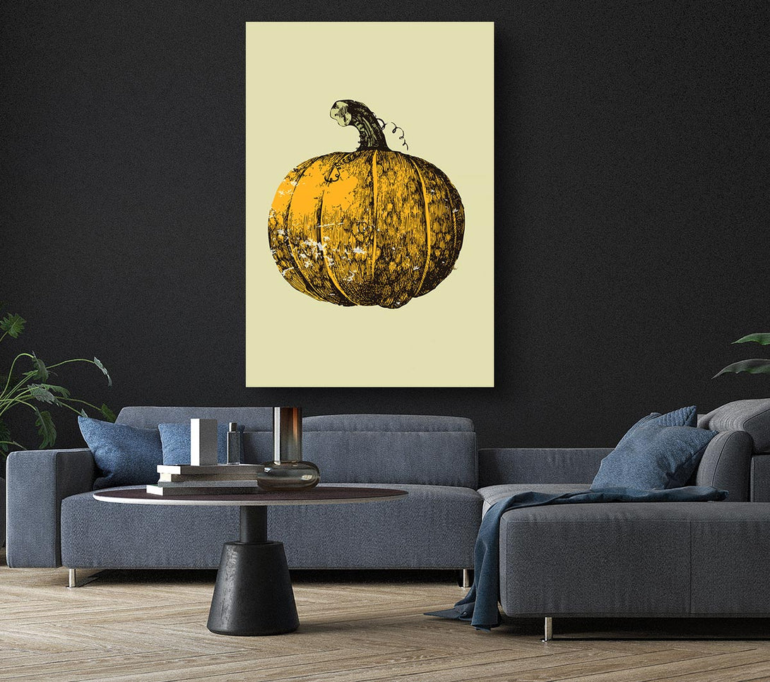  A Canvas Print of Pumkin Canvas Print