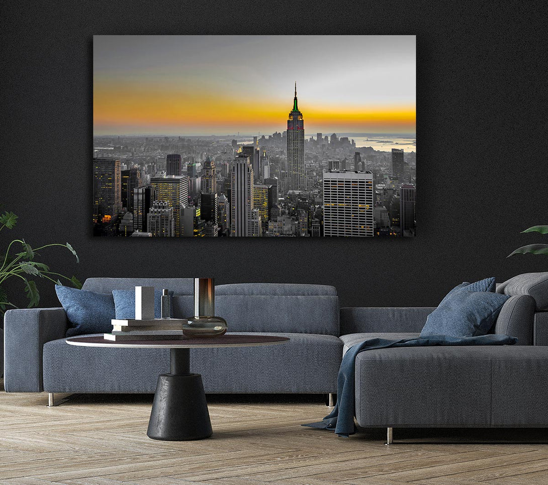  A Canvas Print of Golden Canvas Print