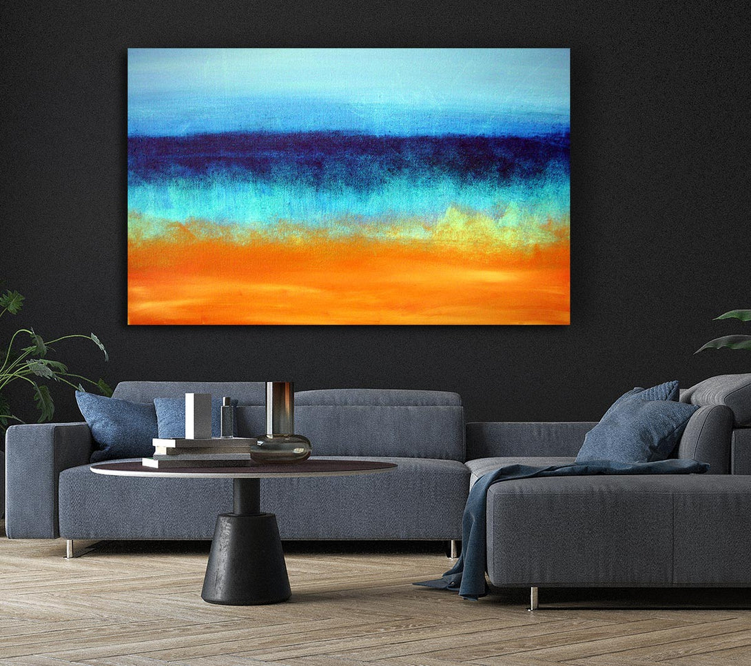  A Canvas Print of Fire Sands Canvas Wall Art