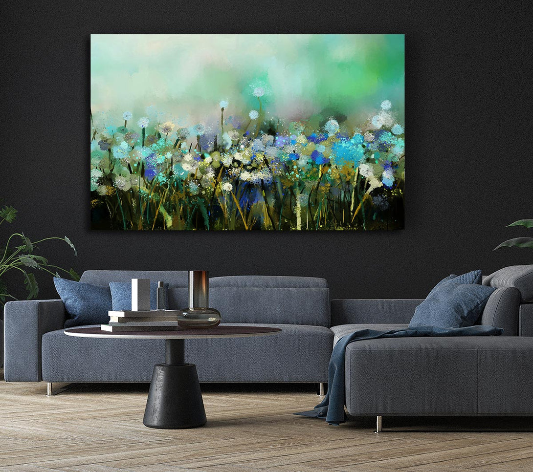  A Canvas Print of Flower Sparkle Canvas Art