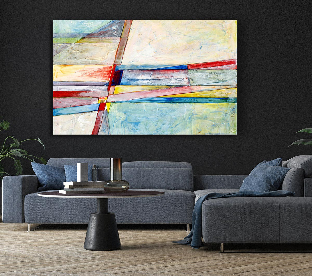  A Canvas Print of Lines Of Time Canvas Print