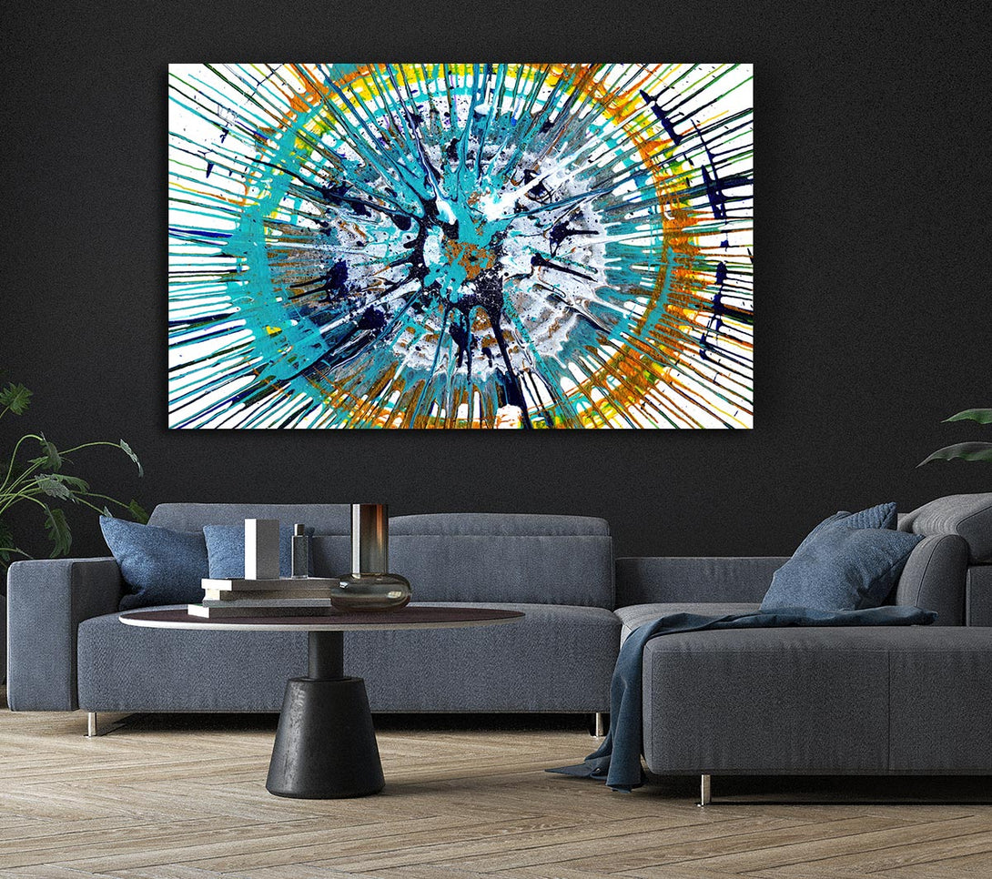  A Canvas Print of Star Explosion 3 Canvas Print