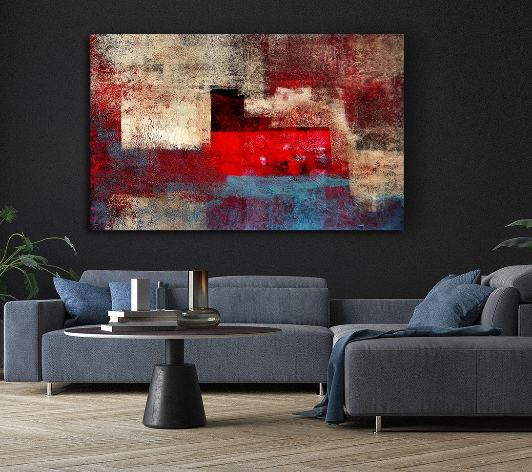  A Canvas Print of In The Middle Canvas Wall Art