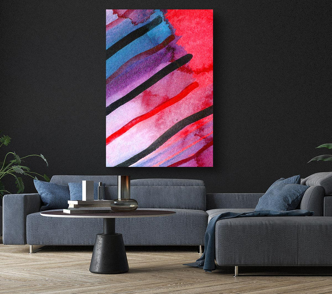  A Canvas Print of Wildlife Zebra Canvas Art