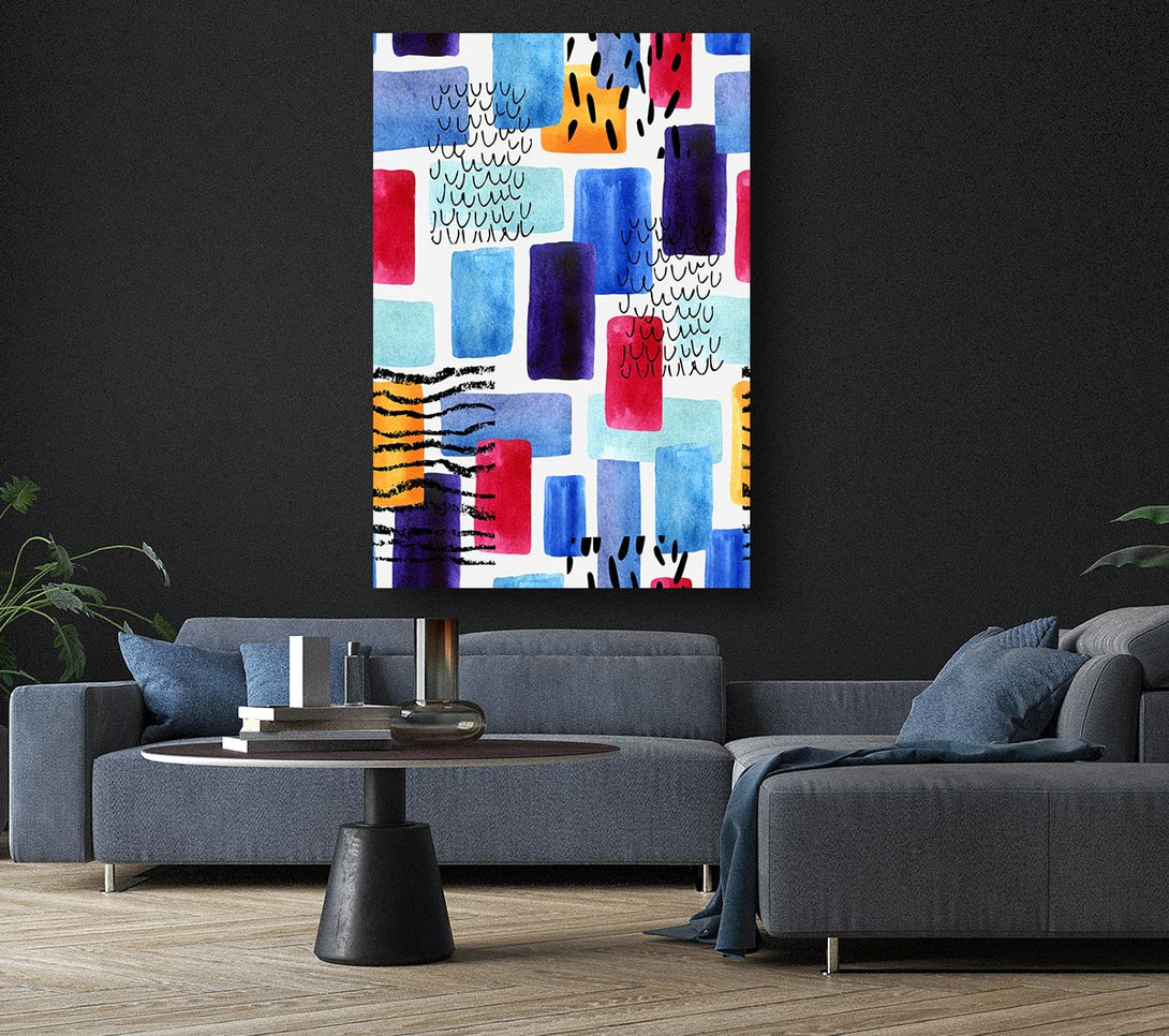  A Canvas Print of Birds In The Trees Canvas Print