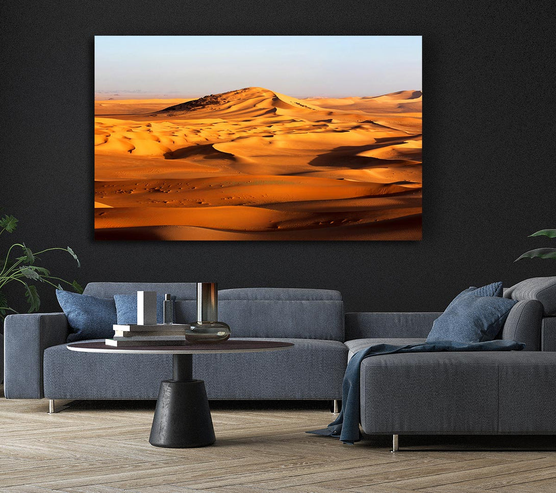  A Canvas Print of Desert Mound Canvas Art