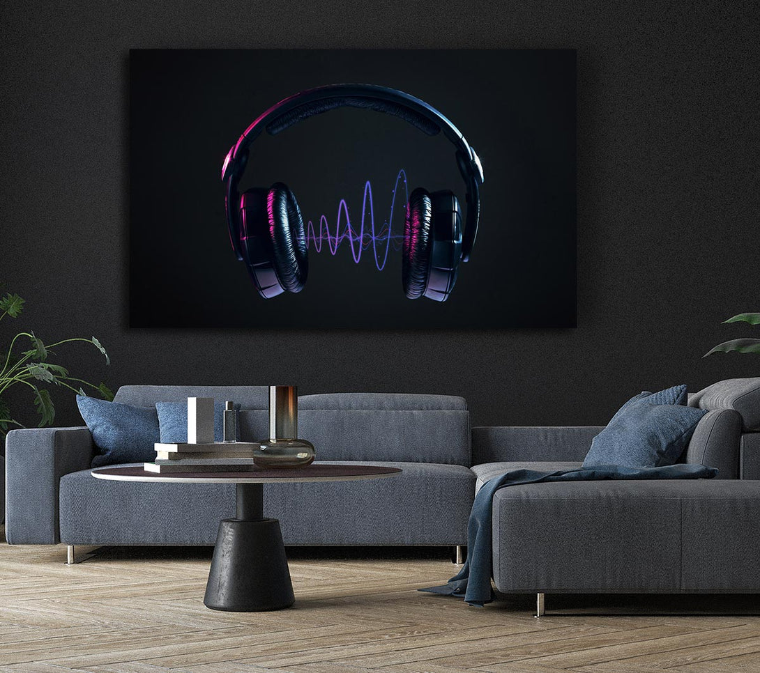  A Canvas Print of Vibration Canvas Wall Art