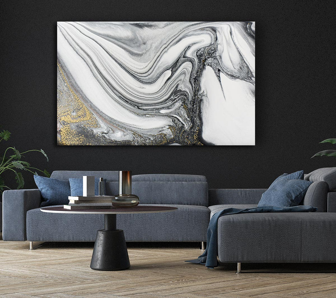  A Canvas Print of Swirl Of Stone Canvas Print