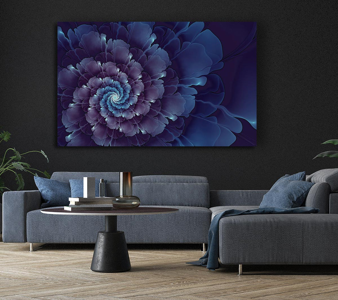 A Canvas Print of The Swirl Of Petals Canvas Art