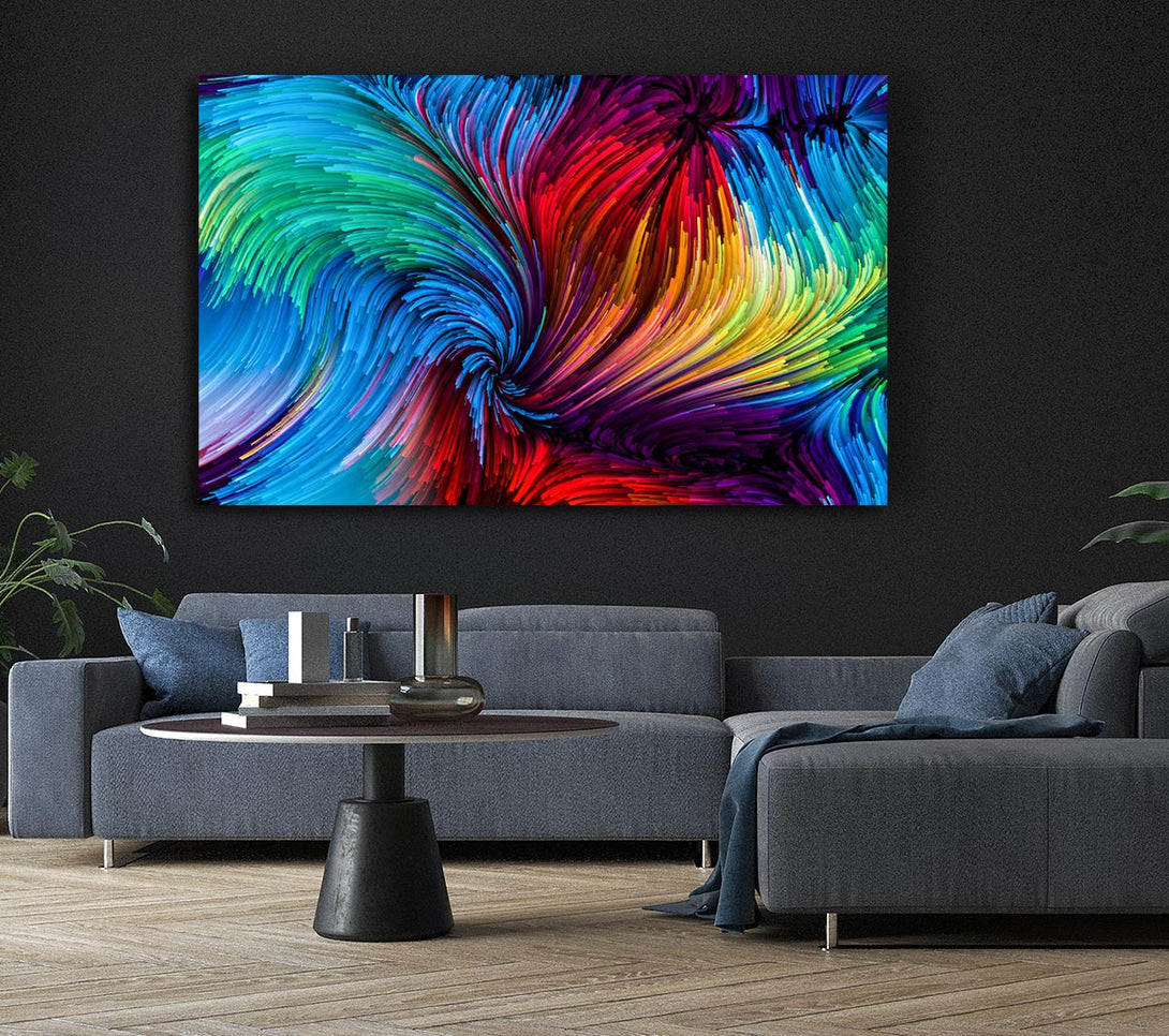  A Canvas Print of Strong Lines Of Circulation Canvas Print
