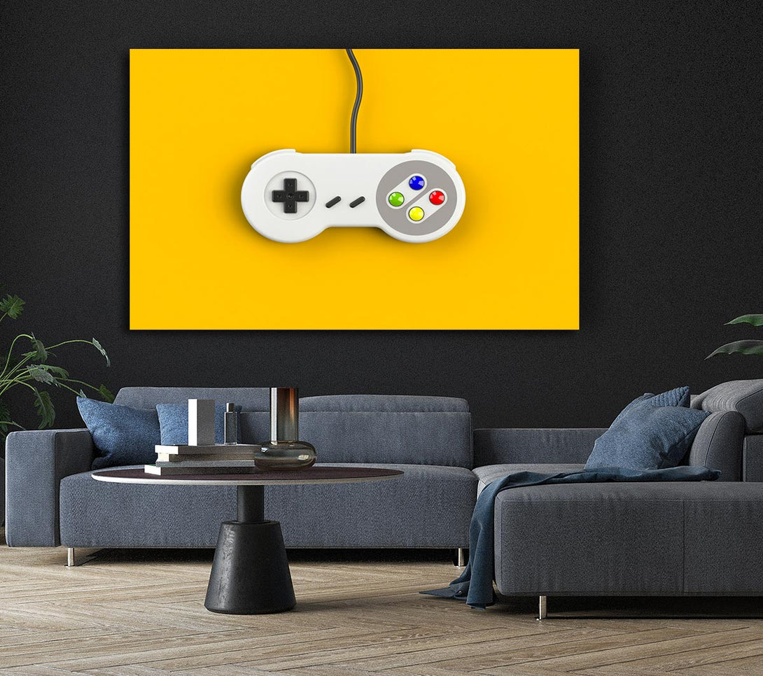  A Canvas Print of Gaming Controller Canvas Wall Art