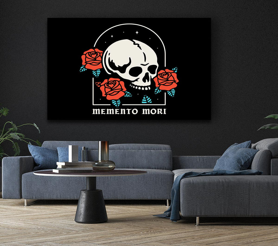  A Canvas Print of Memento Mori Canvas Print