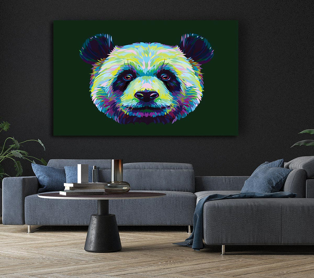 A Canvas Print of The Panda Head Canvas Wall Art